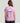 Women's pink t-shirt with circular "Coastal Club" graphic and palm tree design on back.