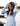 Huk women's Pursuit Cover-Up Dress in Windsurfer, lifestyle photo on the water