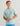 Huk men's and Co Pocket Tee in Heron Blue, short-sleeve fishing t-shirt, front view