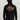 Huk men's Bass Apparel Hoodie Tee in Black, fishing hoodie, back view