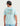 Huk men's Sun Draft Tee in Heron Blue, short-sleeve fishing t-shirt, fabric and stitching close-up