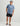 Huk men's Script Tee in Stormy Blue, moisture-wicking short-sleeve fishing t-shirt, fabric and stitching close-up