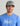 Huk men's Script Tee in Regatta Heather, quick-drying short-sleeve fishing t-shirt, studio product photo, closer crop