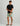 Huk men's Scenic Pocket Tee in Black, quick-drying short-sleeve fishing t-shirt, back view