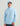 Huk men's and Bars Hoodie Tee in Cerulean, quick-drying fishing hoodie, front view, alternate angle
