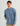 Huk men's Papercut Hoodie Tee in Stormy Blue, fishing hoodie, front view