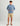 Huk men's Papercut Hoodie Tee in Stormy Blue, fishing hoodie, back view