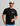 Huk men's Born Wave Tee in Black, quick-drying short-sleeve fishing t-shirt, front view