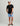 Huk men's Born Wave Tee in Black, moisture-wicking short-sleeve fishing t-shirt, back view