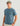 Huk men's Fin Badge Tee in Stormy Blue, fishing t-shirt, front view