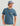 Huk men's Wave Pocket Tee in Stormy Blue, fishing t-shirt, front view