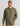 Olive green hoodie with small Huk Fishing logo on chest and front kangaroo pocket.