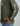 Huk men's Pursuit Performance Hoodie in Moss, vented long-sleeve fishing hoodie, fabric and stitching close-up