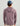 Mauve hoodie with drawstring hood and raglan sleeves, shown from back view on model wearing blue baseball cap.