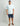 Huk Icon Short Sleeve Performance Crew in Ice Water, breathable performance fishing shirt, front view, alternate angle