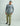 Huk men's Icon Performance Crew in Night Owl, breathable performance fishing shirt, front view, alternate angle