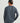 Huk men's Icon Performance Crew in Sea Storm, antimicrobial long-sleeve performance fishing shirt, side view