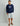 Huk men's Icon Performance Crew in Naval Academy, breathable performance fishing shirt, front view, alternate angle