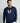 Huk men's Icon Performance Crew in Naval Academy, breathable performance fishing shirt, front view