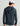 Huk men's Icon Performance Hoodie in Sea Storm, antimicrobial long-sleeve fishing hoodie, side view