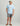 Huk men's Pursuit Short Sleeve Performance Crew in Coastal Drift, vented short-sleeve performance fishing shirt, back view