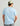Huk men's Pursuit Short Sleeve Performance Crew in Coastal Drift, quick-drying short-sleeve performance fishing shirt, side view
