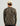 Man wearing long-sleeved crew neck shirt in brown and tan camouflage pattern with "HUK Fishing" text on back.