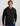 Huk men's A1A Performance Hoodie in Black, breathable long-sleeve fishing hoodie, front view