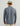 Huk men's Airweight Heather 1/4 Zip in Stormy Blue Heather, quick-drying fishing fleece, side view
