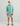 Huk men's Airweight Heather 1/4 Zip in Marine Blue Heather, stretch fishing fleece, back view
