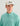 Huk men's Airweight Heather 1/4 Zip in Marine Blue Heather, breathable fishing fleece, fabric and stitching close-up