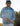 Huk men's A1A Pro Sun Hoodie in Stormy Blue Camo, breathable long-sleeve fishing hoodie, worn on the water