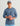 Huk men's A1A Pro Sun Hoodie in Stormy Blue Camo, UPF 40+ sun protection long-sleeve fishing hoodie, back view
