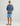 Huk men's A1A Pro Sun Hoodie in Stormy Blue Camo, breathable long-sleeve fishing hoodie, back view, alternate angle