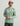 Huk men's Icon Performance Hoodie in Seagrass Camo, breathable long-sleeve fishing hoodie, back view