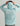 Huk men's Drift Performance Hoodie Tee in Heron Blue Camo, breathable long-sleeve fishing hoodie, side profile view
