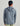 Huk men's Airweight Hoodie in Stormy Blue Heather, quick-drying long-sleeve fishing hoodie, side view