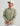 Huk men's Airweight Hoodie in Seagrass Heather, UPF 40+ sun protection long-sleeve fishing hoodie, front view