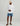 Huk men's Airweight Crew in White, moisture-wicking short-sleeve performance fishing shirt, back view