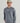 Huk men's Airweight Crew in Stormy Blue Heather, UPF 40+ sun protection long-sleeve performance fishing shirt, front view
