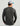 Man wearing charcoal long sleeve crew neck shirt with subtle textured pattern, shown from back view.