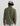Sage green lightweight fleece 1/4 zip pullover worn by person shown from back view.