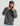 Huk men's Edisto Script Terry Hoodie in Dark Shadow, breathable long-sleeve fishing hoodie, front view, additional angle