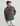 Huk men's Edisto Script Terry Hoodie in Dark Shadow, breathable long-sleeve fishing hoodie, front view, alternate angle