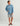 Huk men's Edisto Script Terry Hoodie in Blue Shadow, breathable long-sleeve fishing hoodie, back view