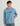 Huk men's Edisto KC Back to Basics Terry Hoodie in Blue Shadow, breathable long-sleeve fishing hoodie, front view