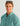 Huk men's Kona Button-Down in North Atlantic, breathable short-sleeve button-down fishing shirt, fabric and stitching close-up