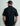 Huk men's Tide Point Short Sleeve Button-Down in Black, quick-drying button-down fishing shirt, back view