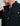 Huk men's Tide Point Short Sleeve Button-Down in Black, stretch button-down fishing shirt, fabric and stitching close-up