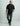 Huk men's Tide Point Short Sleeve Button-Down in Black, stretch button-down fishing shirt, front view, alternate angle